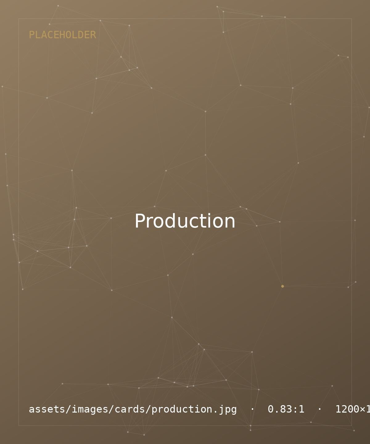 Production — Laser Marking · 3D Printing