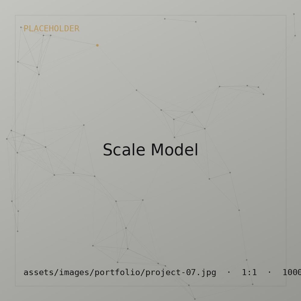 Architectural Scale Model — 3D Printing