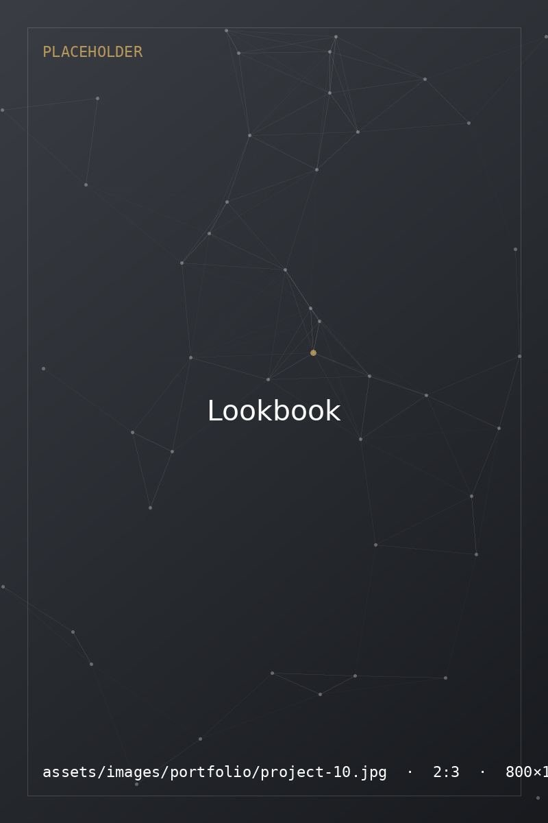 Fashion Lookbook — Photography