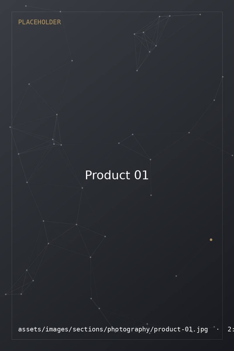 Photography — Product