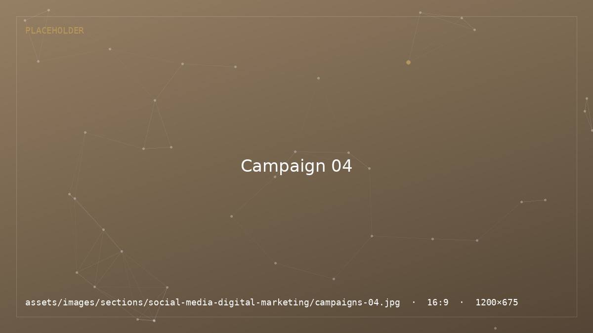 Social Media & Digital Marketing — Campaigns