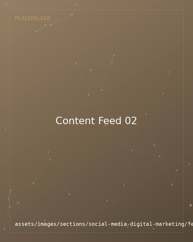 Social Media & Digital Marketing — Content Feeds