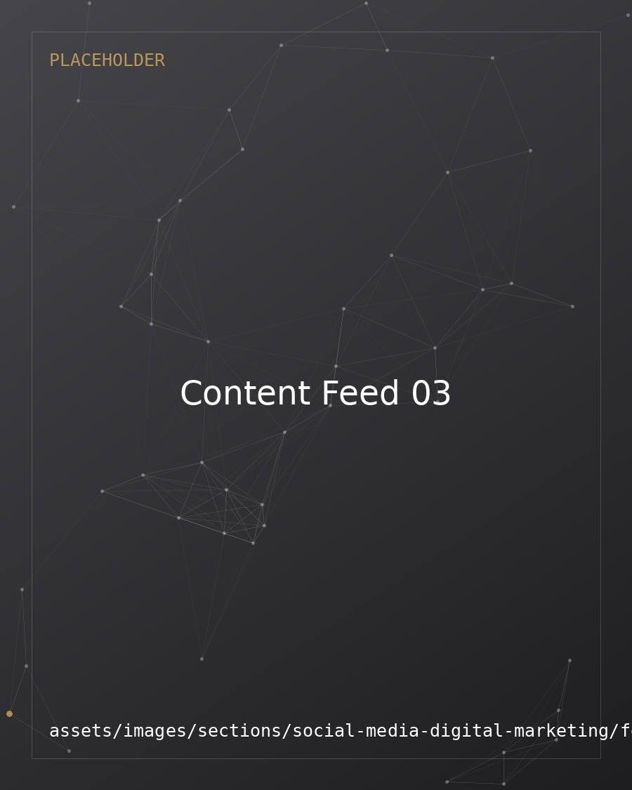 Social Media & Digital Marketing — Content Feeds