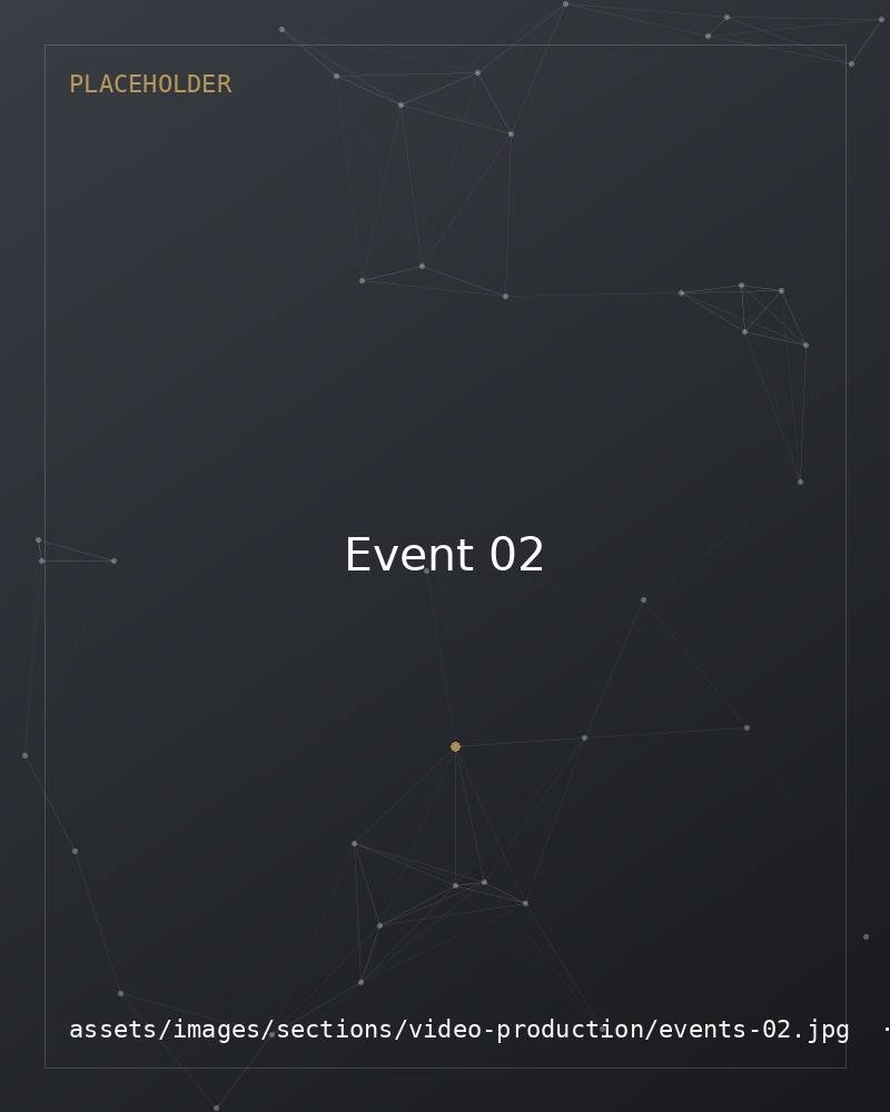 Video Production — Events